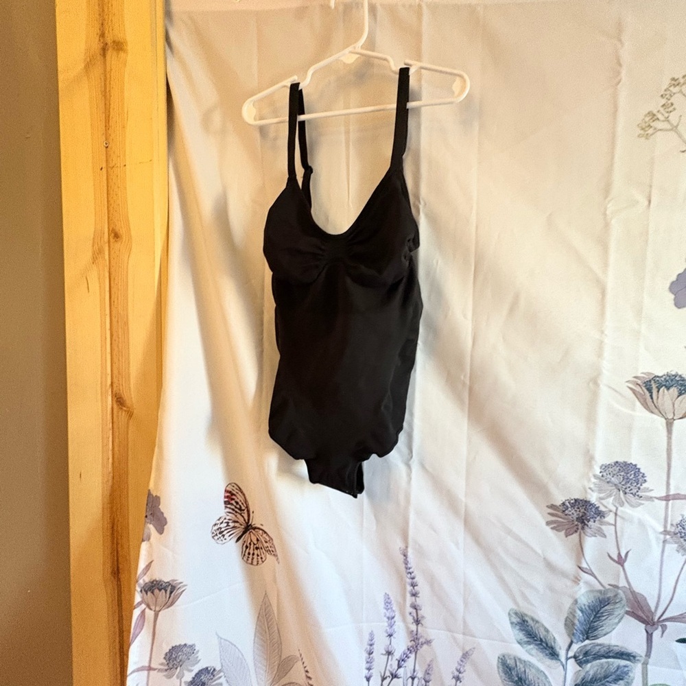 Sleek Black Women's Shapewear Bodysuit - Picture 2 of 2